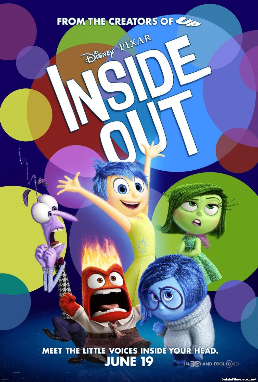 Головоломка / Inside Out (2015)